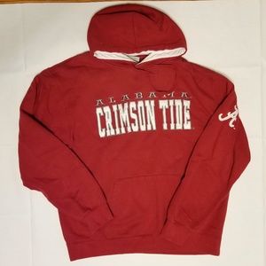 Alabama Crimson Tide Hoodie Men's XL Light Red